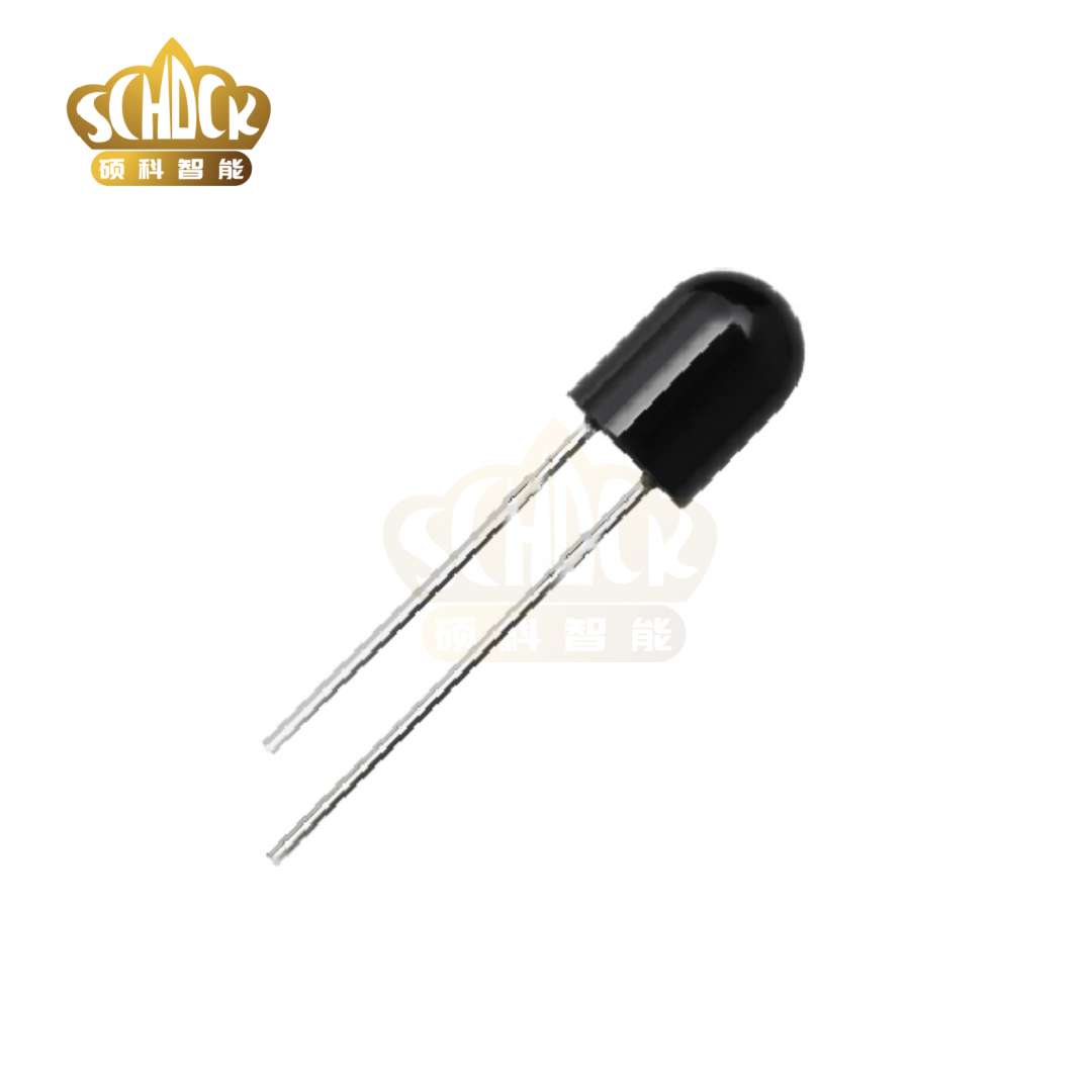 5mm大草帽头无边红外灯珠940nm(黑)